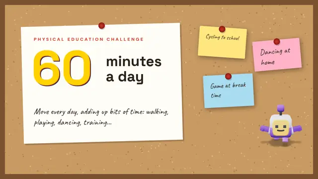 Cover of the presentation “60 minutes a day”