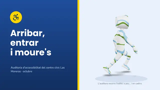 Portada de la presentació «Accessibilitat: el centre cívic»