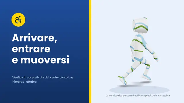Copertina della presentazione «Accessibilità: il centro civico»