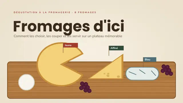 Couverture de la présentation « Plateau de fromages artisanaux »