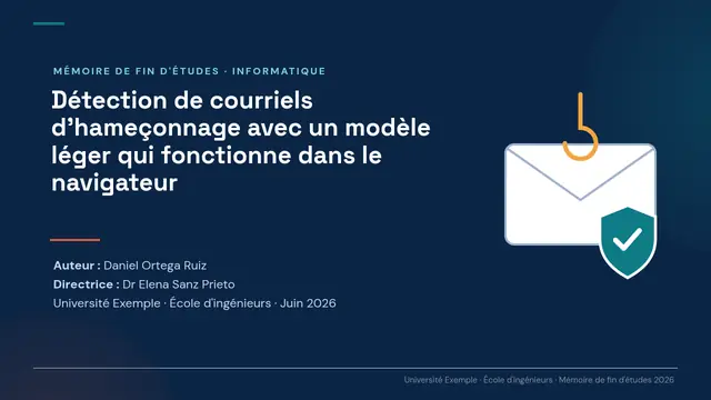 Couverture de la présentation « Soutenance de mémoire de licence : Informatique »