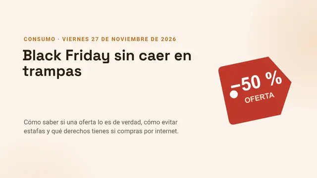 Portada de la presentación «Black Friday sin caer en trampas»