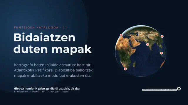 «Katalogoa: mapak» aurkezpenaren azala
