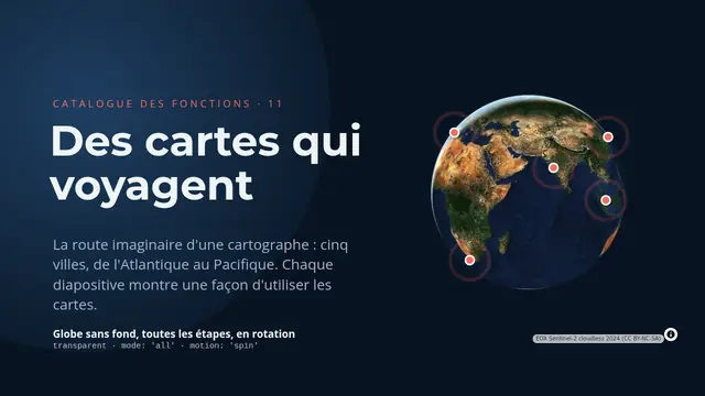 Couverture de la présentation « Catalogue : cartes »
