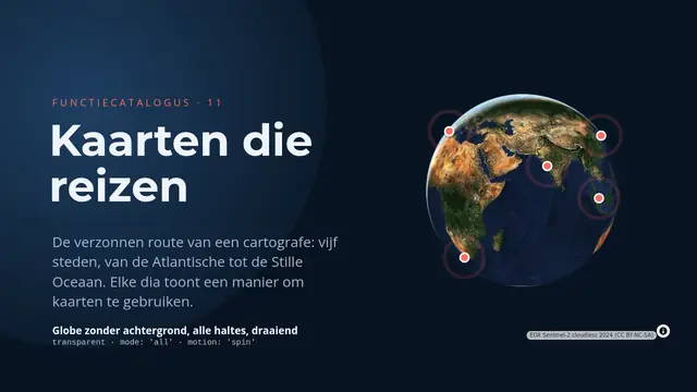 Titeldia van de presentatie ‘Catalogus: kaarten’
