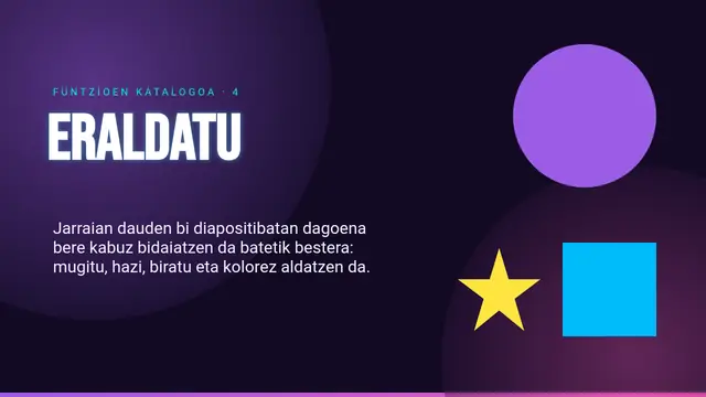 «Katalogoa: Eraldatu» aurkezpenaren azala