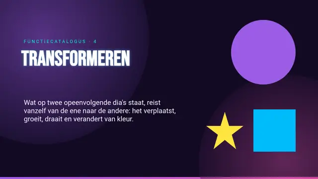 Titeldia van de presentatie ‘Catalogus: Morphen’