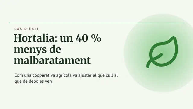 Portada de la presentació «Cas d'èxit»