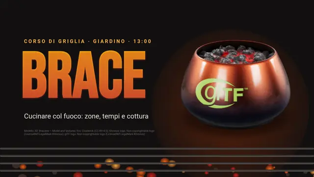 Copertina della presentazione «Brace e griglia»