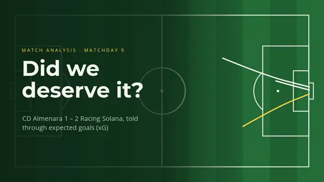 Cover of the presentation “Expected goals (xG)”