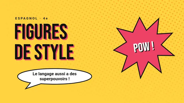 Couverture de la présentation « Figures de style en BD »