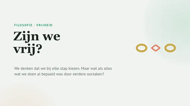 Titeldia van de presentatie ‘Vrijheid en verantwoordelijkheid’