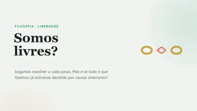 Capa da apresentação «Liberdade e responsabilidade»