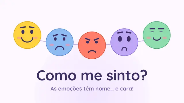 Capa da apresentação «Como me sinto?»