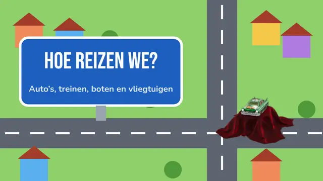 Titeldia van de presentatie ‘Hoe reizen we?’