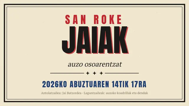 «Inprenta-kartela: auzoko jaiak» aurkezpenaren azala