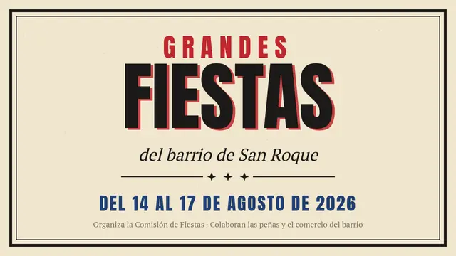 Portada de la presentación «Cartel de imprenta: fiestas del barrio»