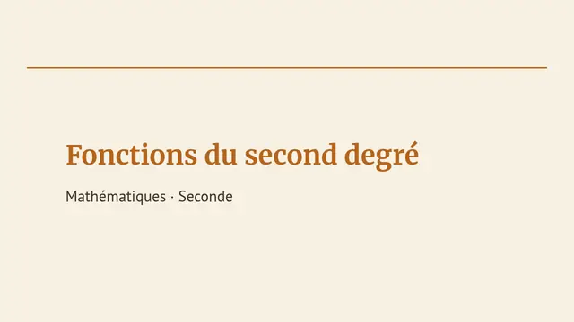 Couverture de la présentation « Maths : fonctions »