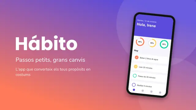 Portada de la presentació «Presentació d’app mòbil»