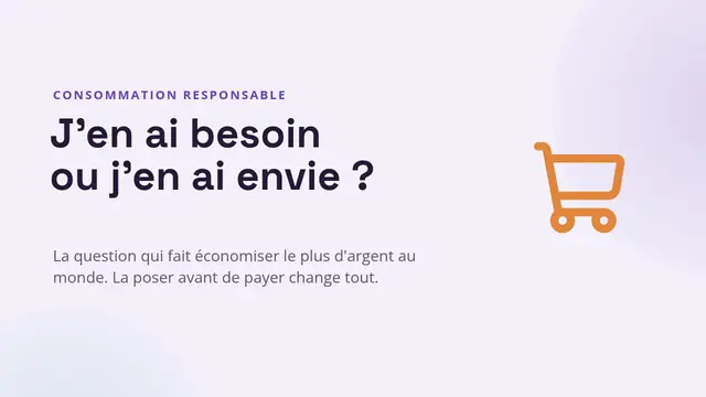 Couverture de la présentation « Besoins ou envies »