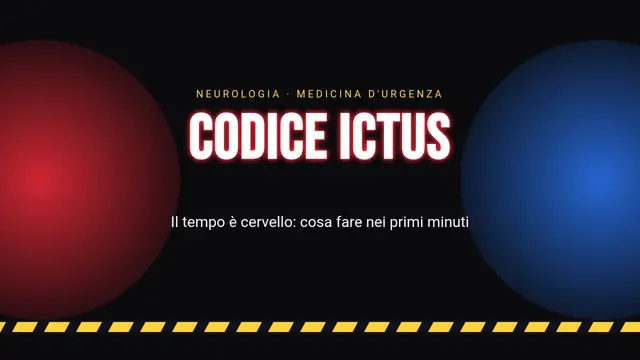 Copertina della presentazione «Neurologia: codice ictus»