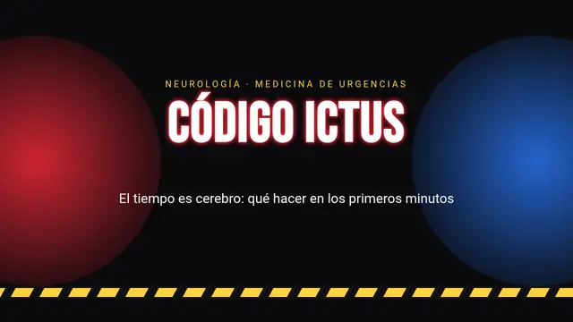 Portada de la presentación «Neurología: código ictus»