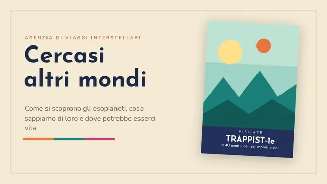 Copertina della presentazione «Cercasi altri mondi»