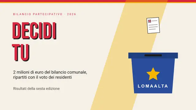 Copertina della presentazione «Bilancio partecipativo»