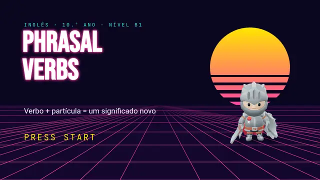 Capa da apresentação «Phrasal verbs: level up»