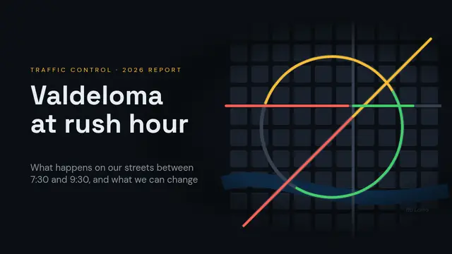 Cover of the presentation “Rush-hour traffic”