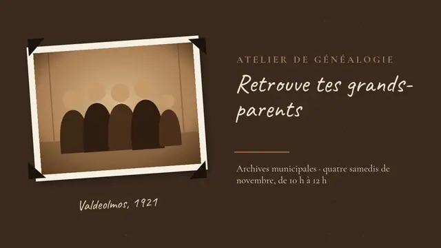 Couverture de la présentation « Album sépia : retrouve tes grands-parents »
