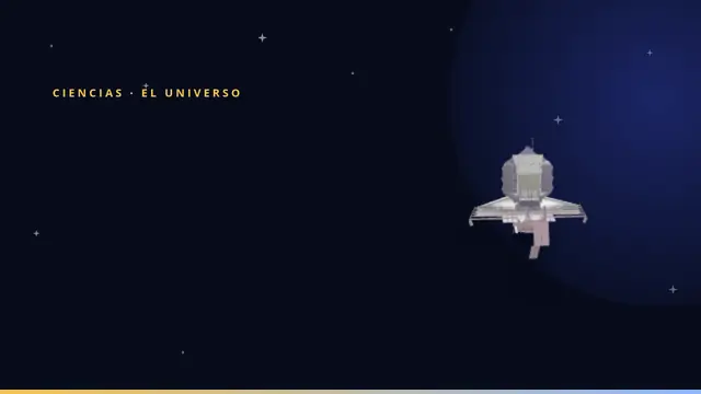 Portada de la presentación «Telescopios espaciales: de Hubble a Webb»