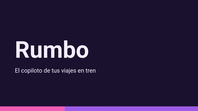 Portada de la presentación «Pitch de startup»
