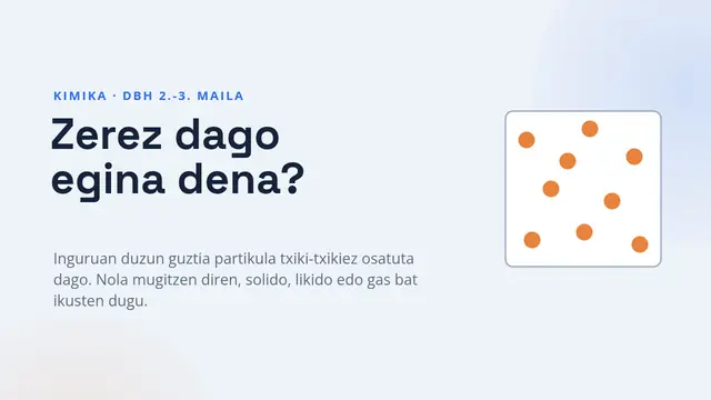 «Materiaren egoerak» aurkezpenaren azala