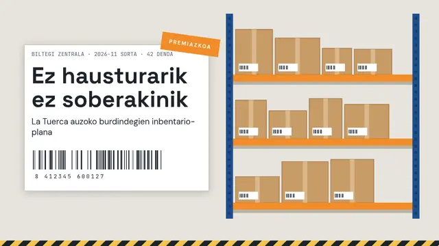 «Inbentarioa: ez hausturarik ez soberakinik» aurkezpenaren azala