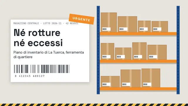 Copertina della presentazione «Inventario: né rotture né eccessi»
