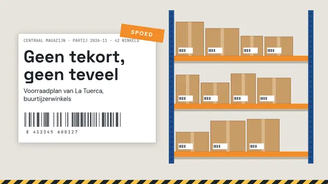 Titeldia van de presentatie ‘Voorraad: geen tekorten, geen overschot’