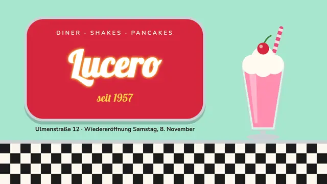Titelfolie der Präsentation „50er-Jahre: das Diner öffnet wieder“