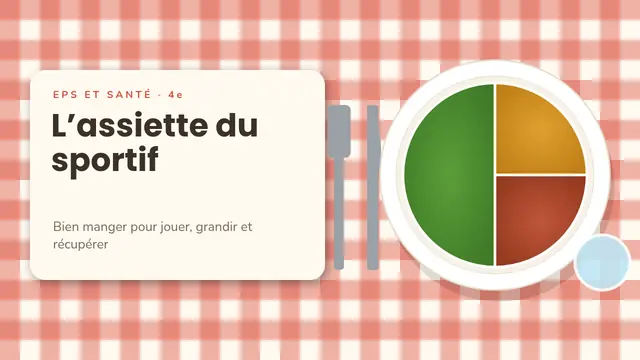 Couverture de la présentation « L'assiette du sportif »