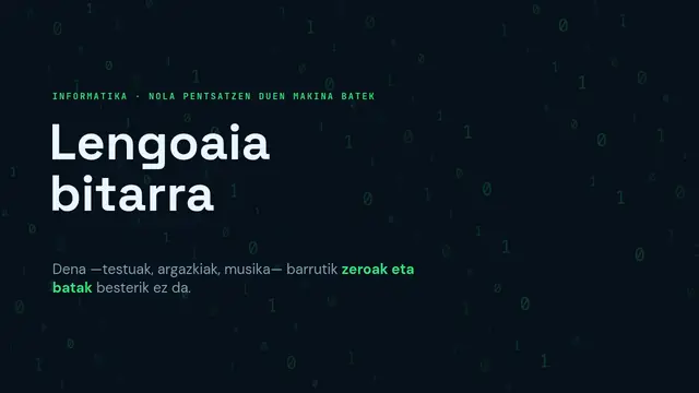 «Lengoaia bitarra» aurkezpenaren azala