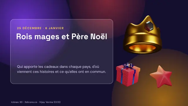 Couverture de la présentation « Rois mages et Père Noël »